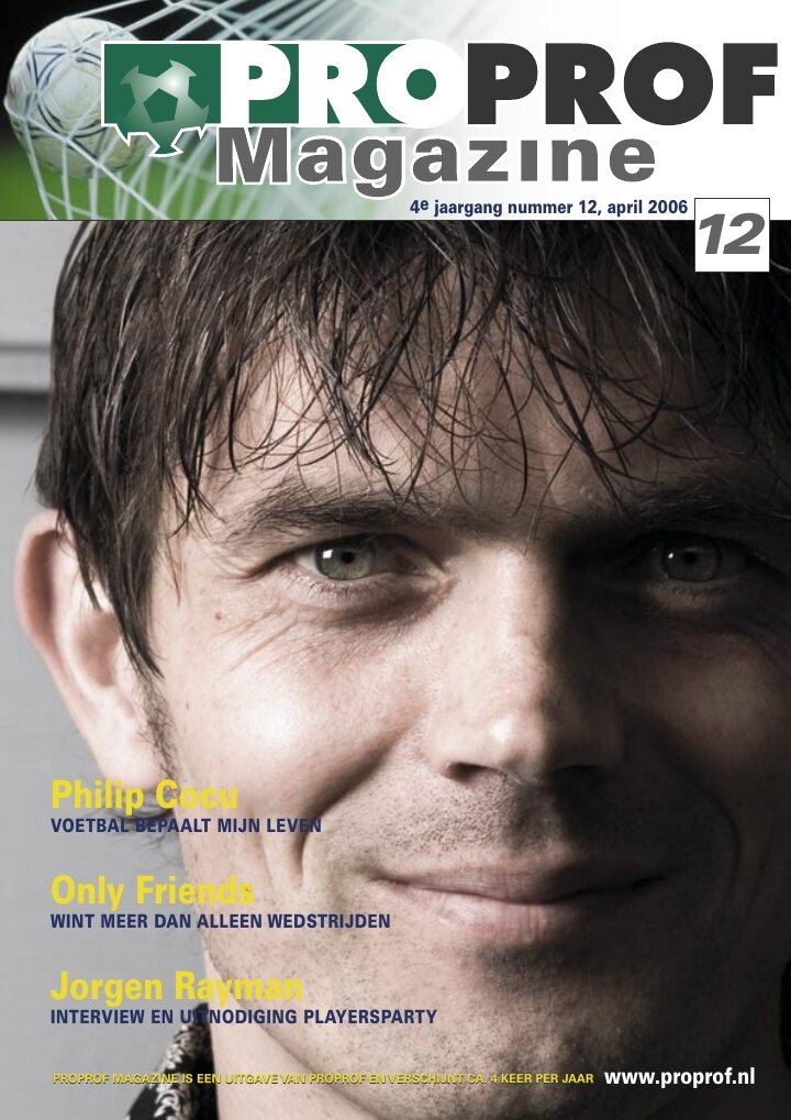Cover ProProf Magazine 12