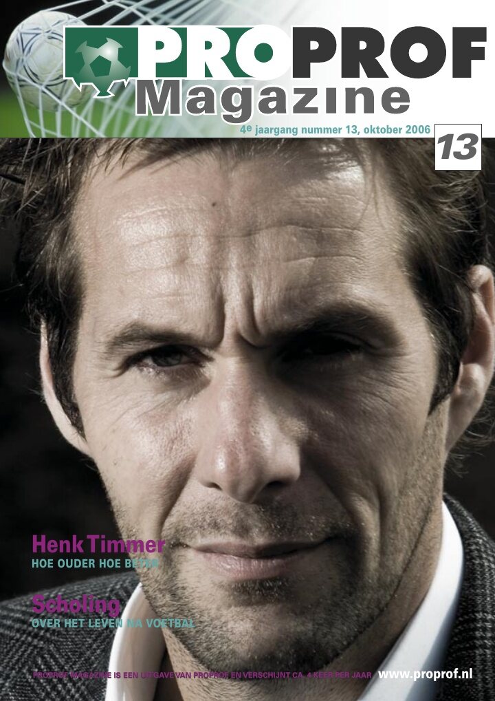 Cover ProProf Magazine 13