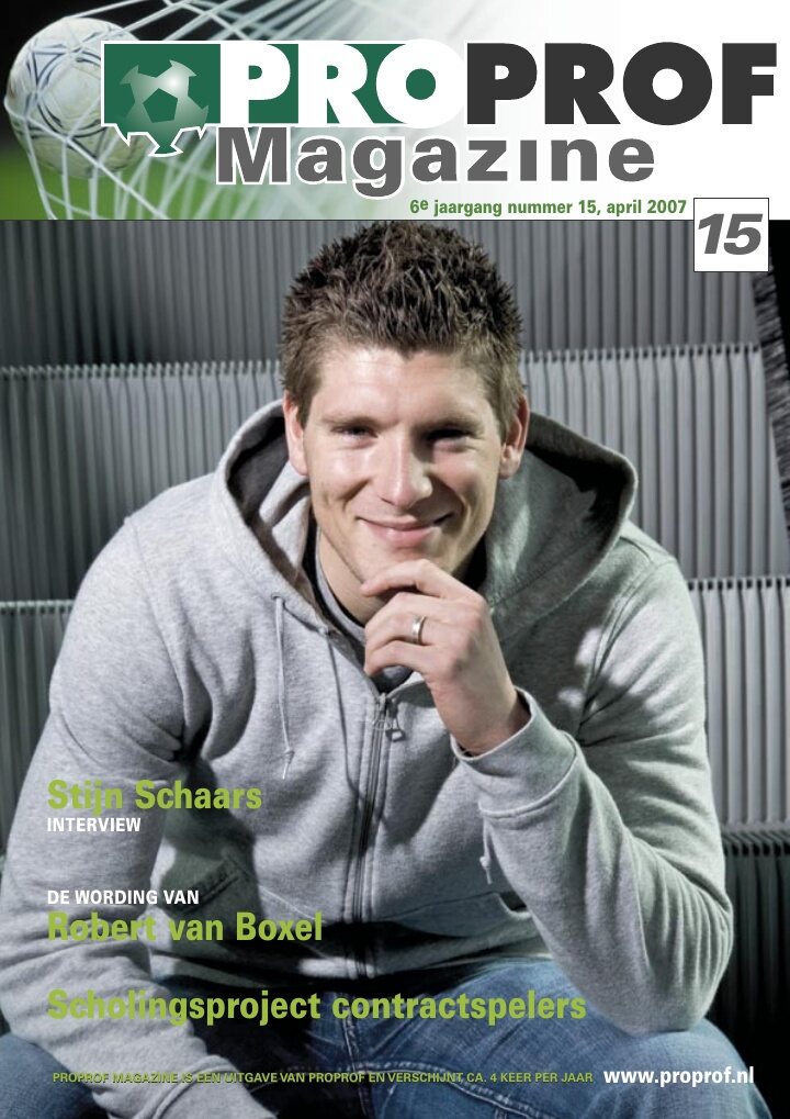 Cover ProProf Magazine 15