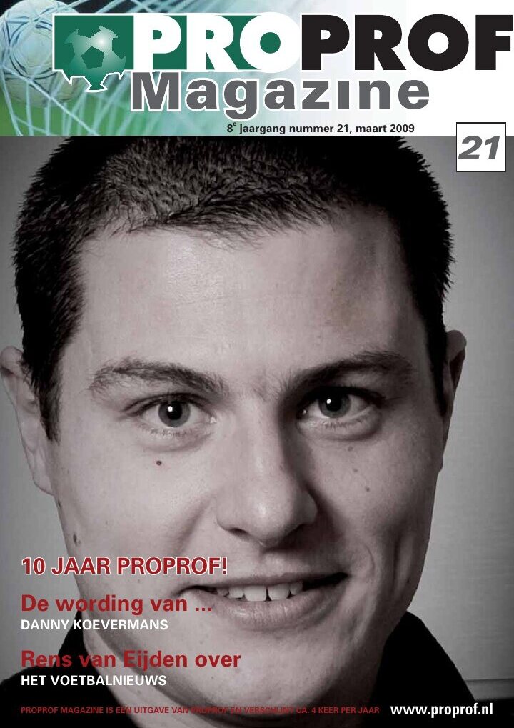 Cover ProProf Magazine 21