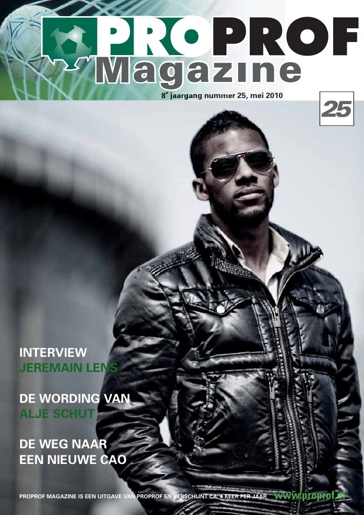 Cover ProProf Magazine 25